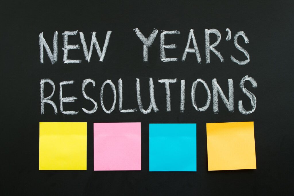 New year resolutions